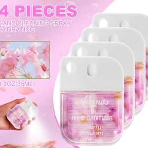 Roma Cherry Blossom Hand Sanitizer Set - Pink and White